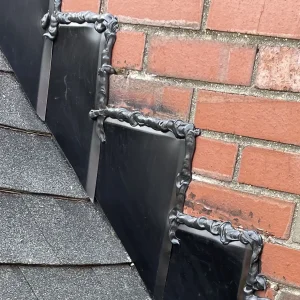 chimney flashing leak repair in Hampton, VA.