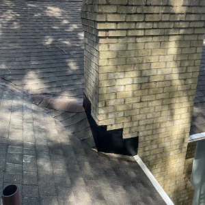 chimney flashing leak repair in Hampton, VA