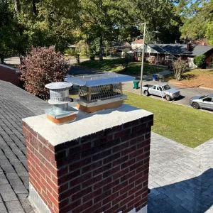 masonry chimney repair in Hampton, VA.